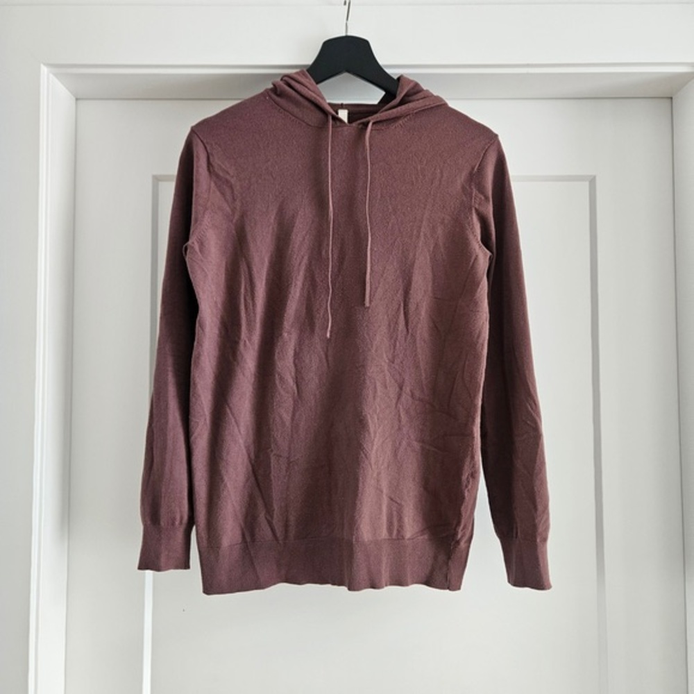 Babaton Women's Crewneck Hoodie in Mauve Plum